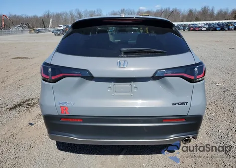 2024 Honda Hr-V Sport из США, поврежденный, VIN 3CZRZ2H58RM742241